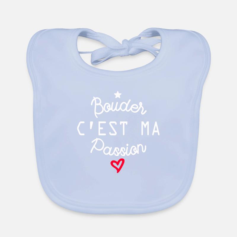 bouder c est ma passion Bavoir bio Bébé
