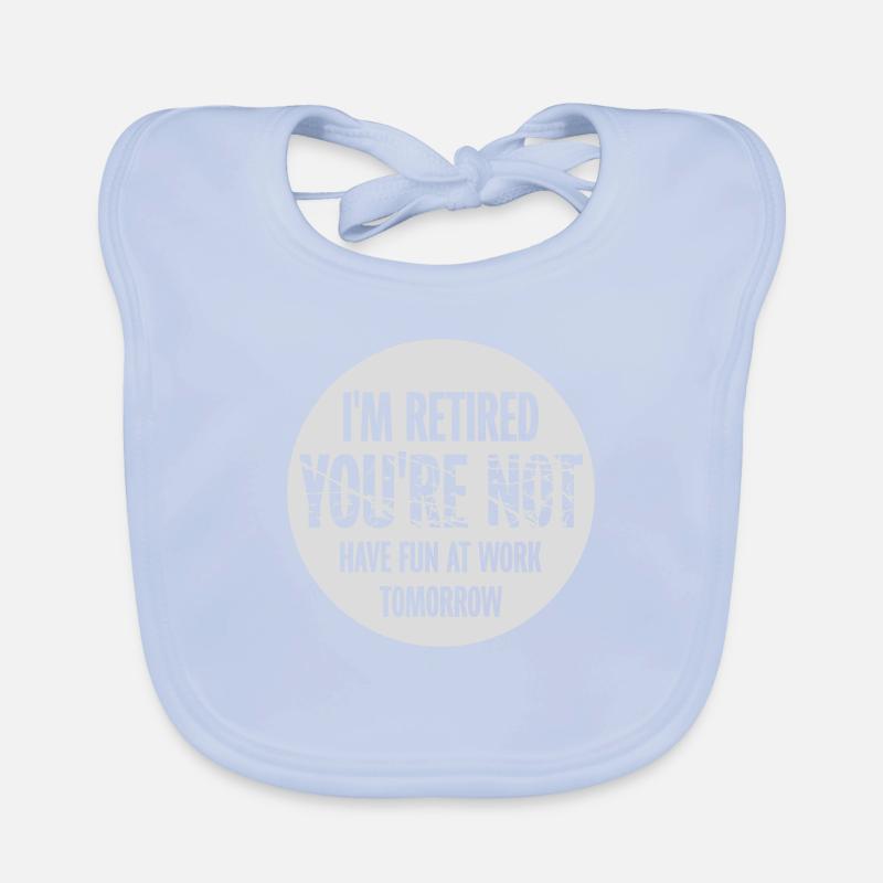 have fun at work Organic Baby Bibs
