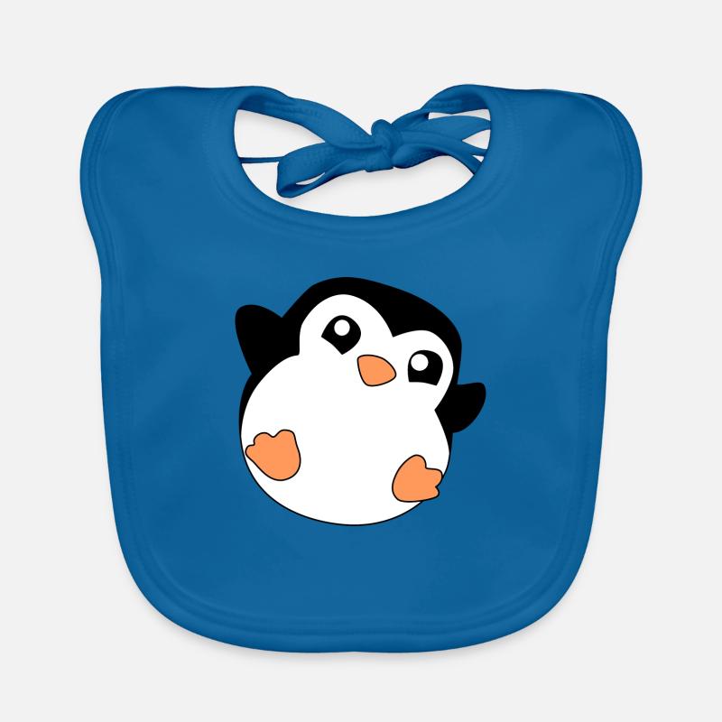 Pingouin Bavoir bio Bébé