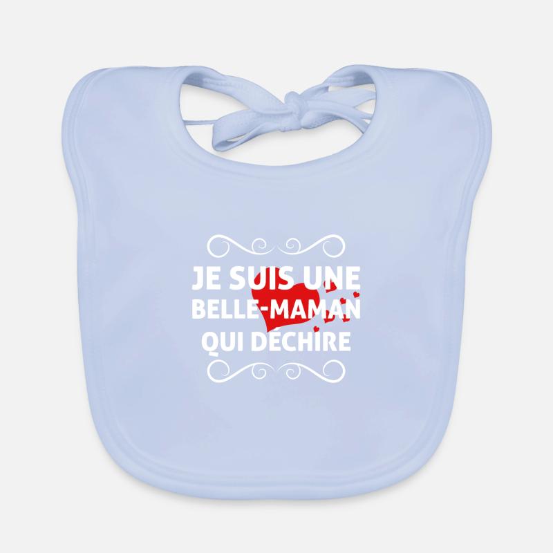 Belle-Maman Qui Déchire Cadeau Belle-Mère Bavoir bio Bébé