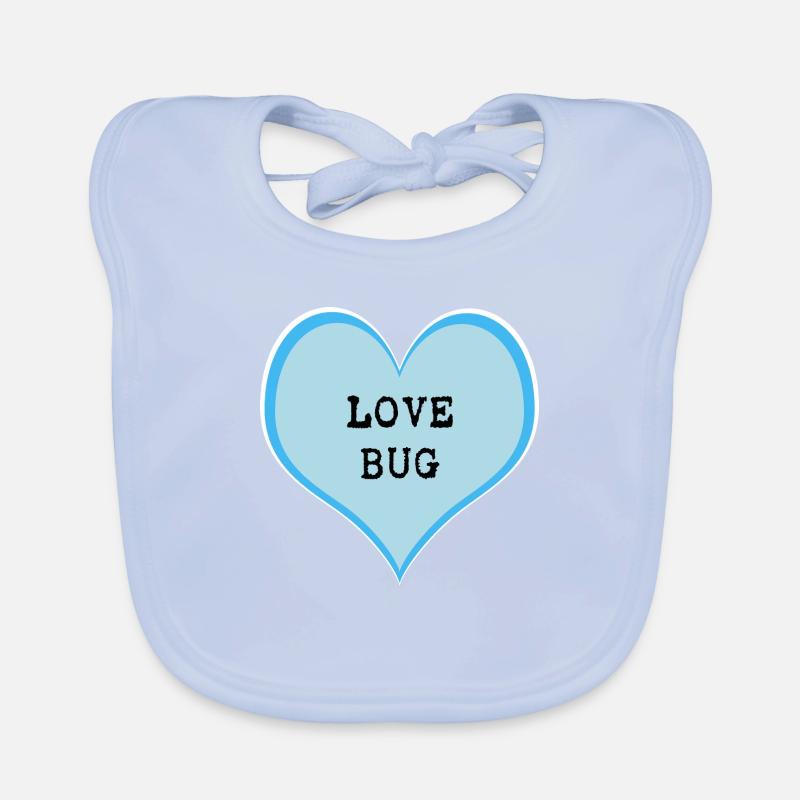Love bug Organic Baby Bibs