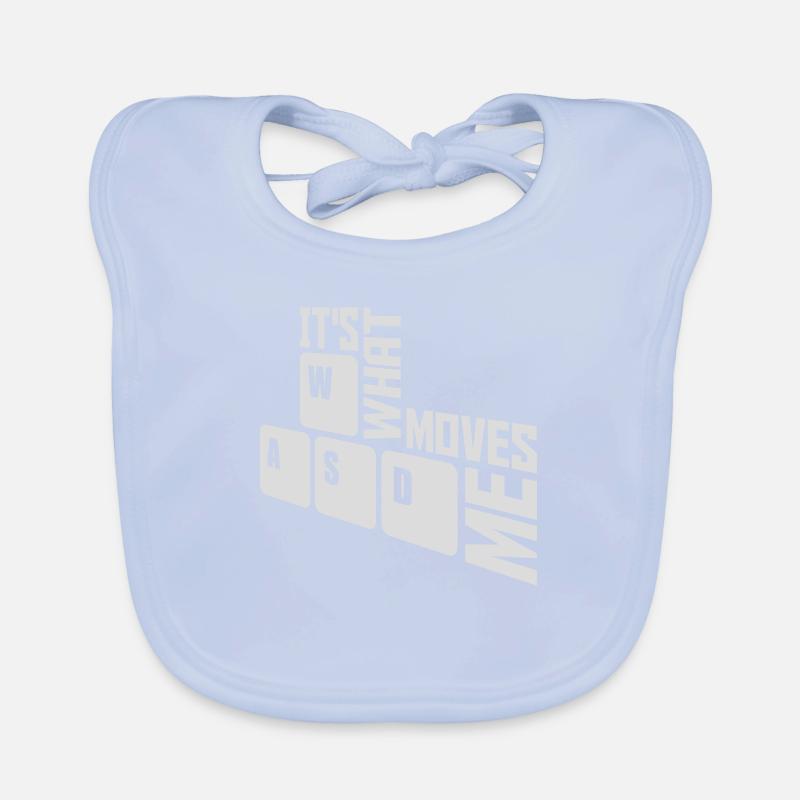its what moves me Organic Baby Bibs