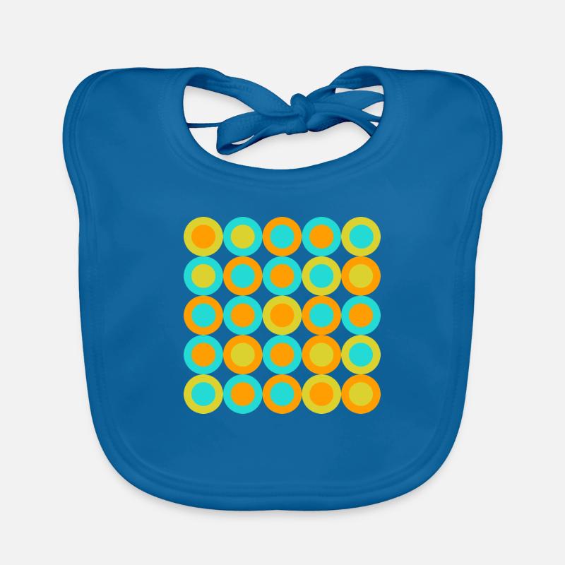 geometric patterns Baby Bio-Lätzchen