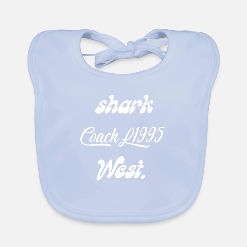 Coachl Westside White Organic Baby Bibs