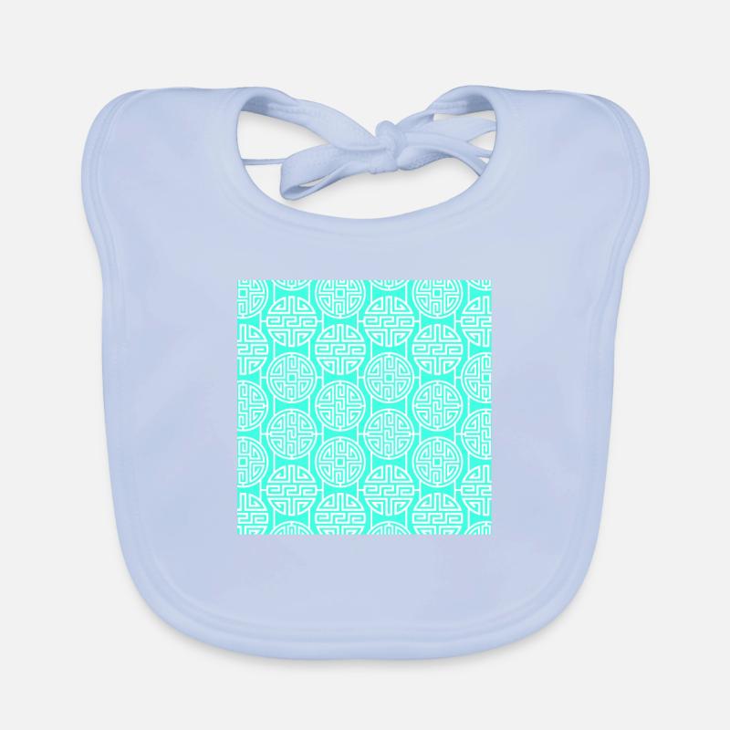 Chinese pattern Organic Baby Bibs