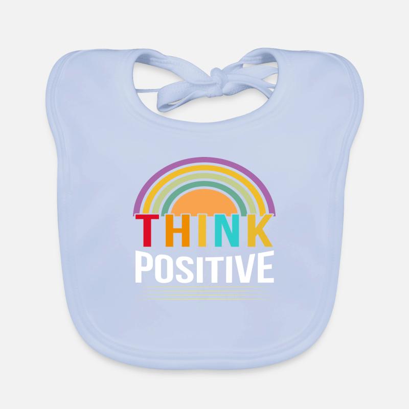Penser positif Bavoir bio Bébé