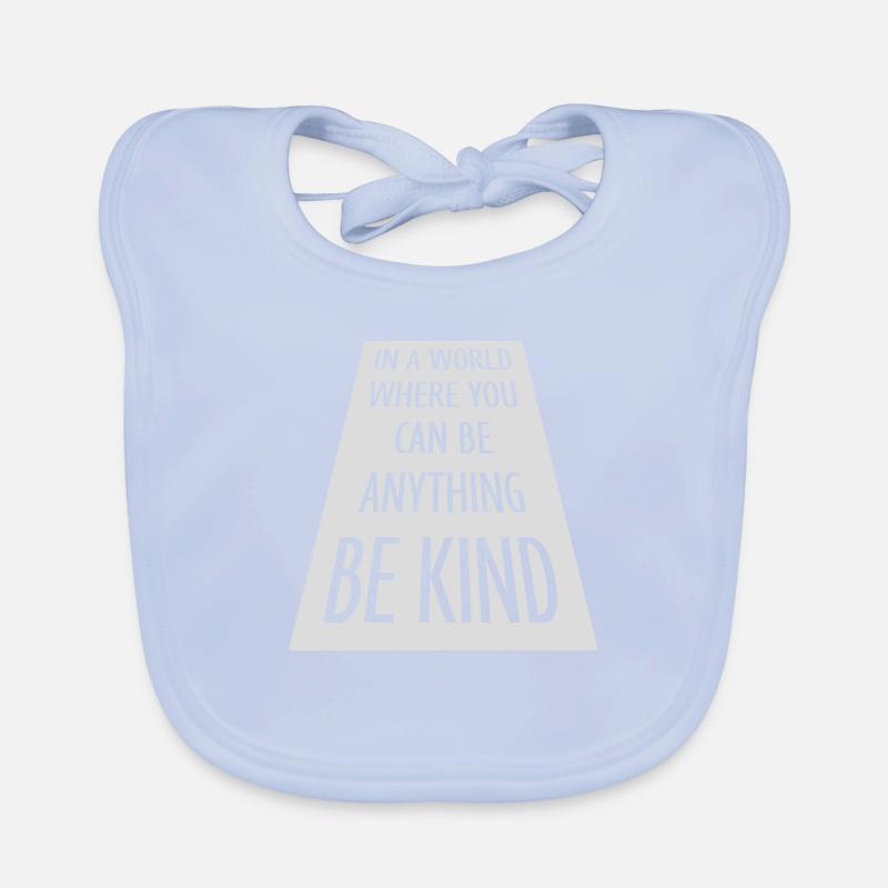 you can be kind Organic Baby Bibs