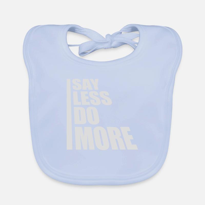 say less do more Baby Bio-Lätzchen