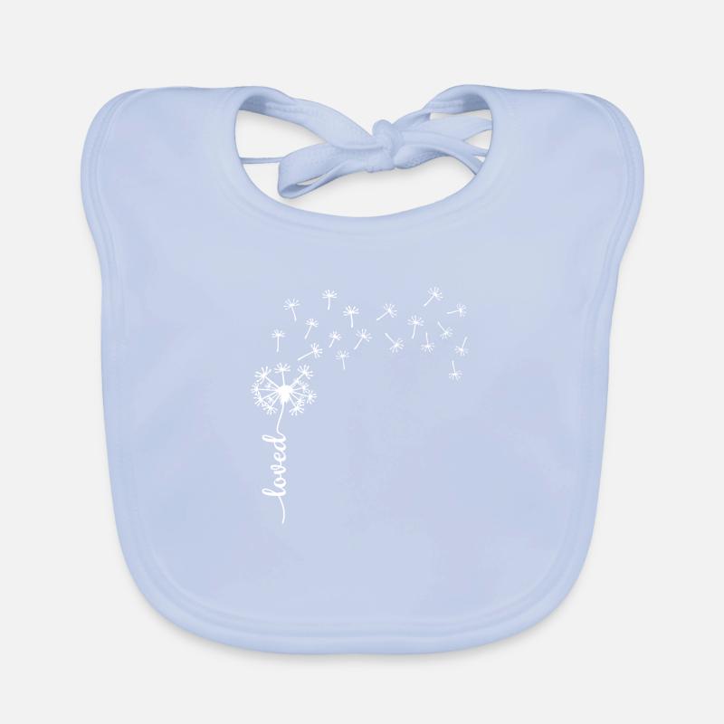 Liebe Löwenzahn Design Baby Bio-Lätzchen