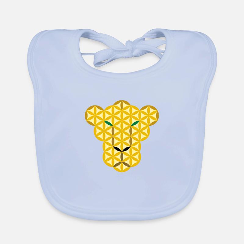 Panthère de vie - Gr/E Bavoir bio Bébé