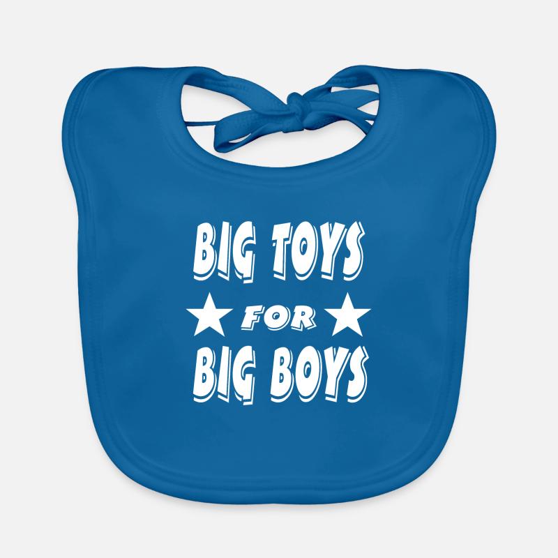 Auto - Baby Bio-Lätzchen - Pfauenblau