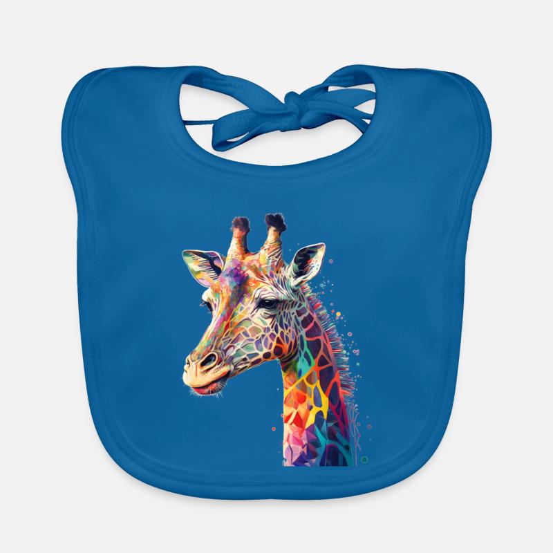 Girafe Bavoir bio Bébé