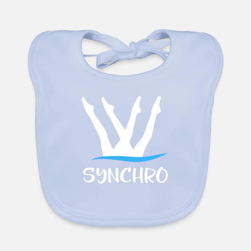 Synchronschwimmen Baby Bio-Lätzchen