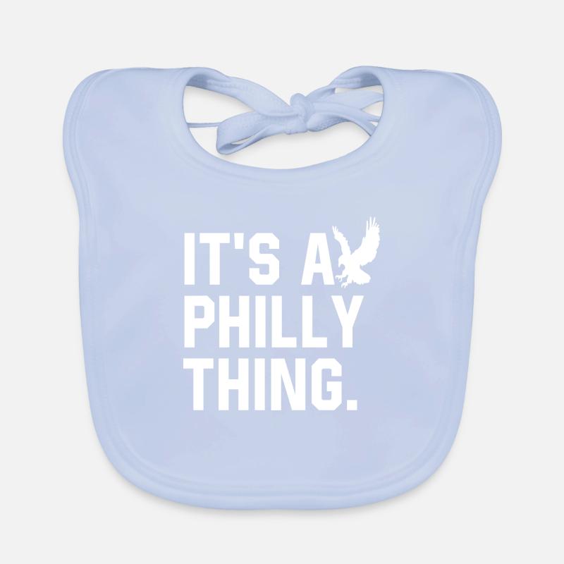 Es ist eine Philly-Sache Baby Bio-Lätzchen