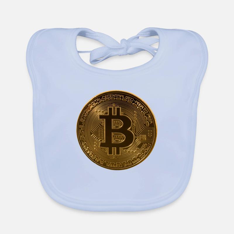 Bitcoin Baby Bio-Lätzchen