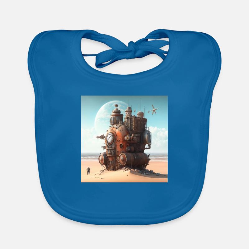 Time Machine Gift Organic Baby Bibs