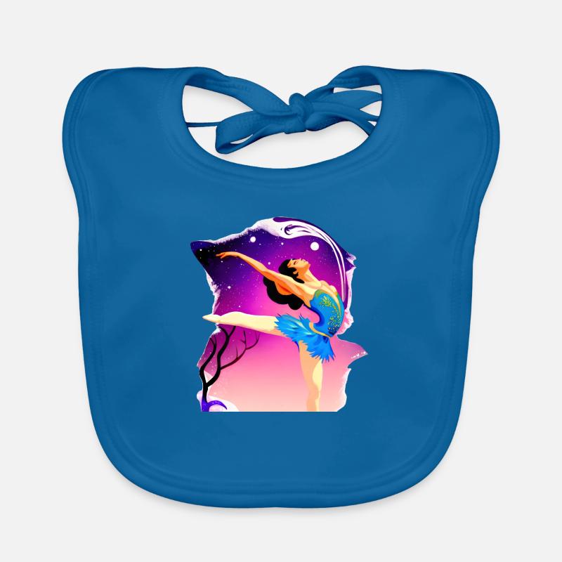 Ballet Dancer Ballerina Dance Class Gift Dance Organic Baby Bibs