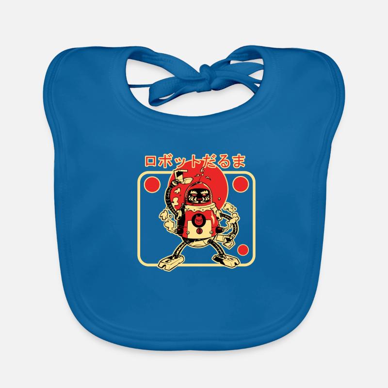 Daruma Robot Bavoir bio Bébé
