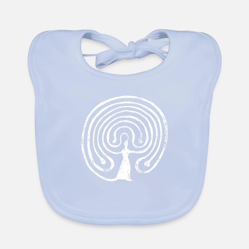Labyrinth Organic Baby Bibs
