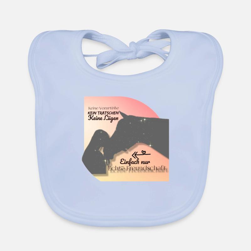 echte Freundschaft Baby Bio-Lätzchen