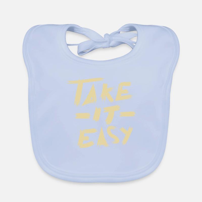 Take it Easy Organic Baby Bibs