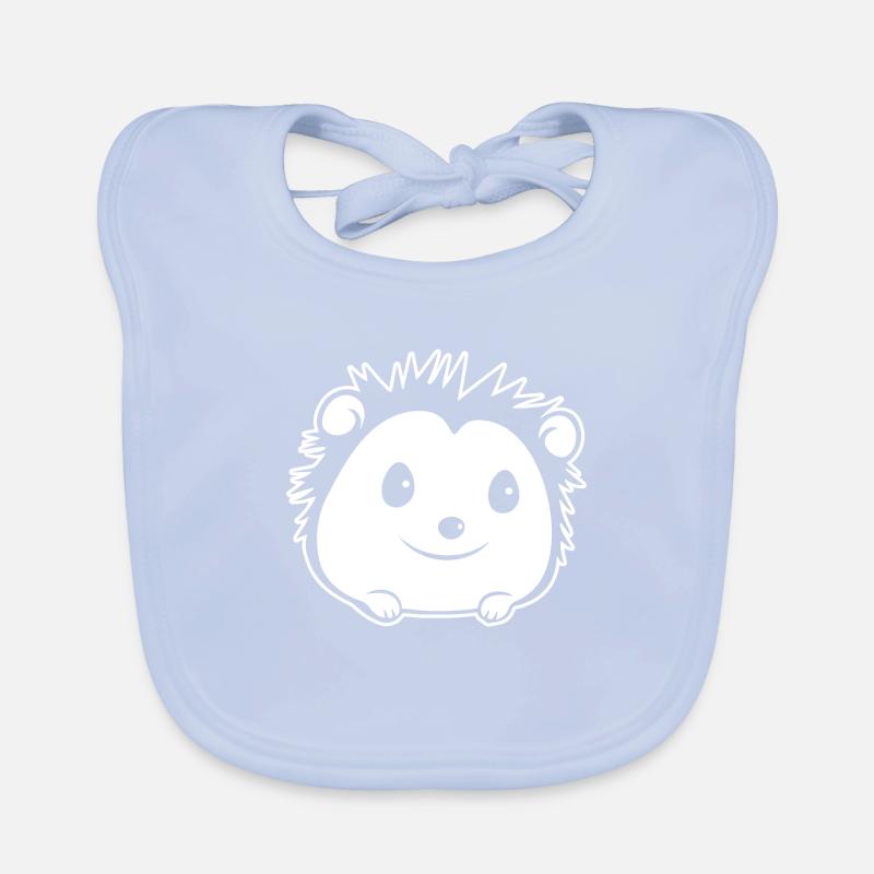 Igel Wald Stachelig Tier Baby Bio-Lätzchen