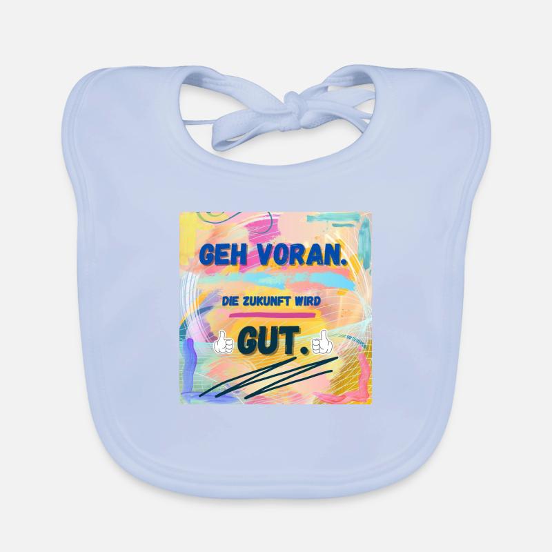 Die Zukunft wird gut Baby Bio-Lätzchen