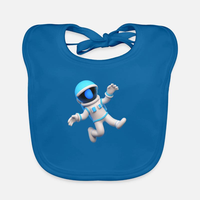 3D Astronaut Baby Bio-Lätzchen
