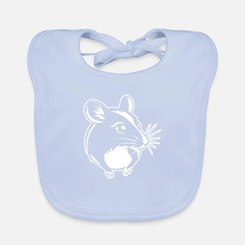 Rat, Mouse, Rodent, Rats Organic Baby Bibs