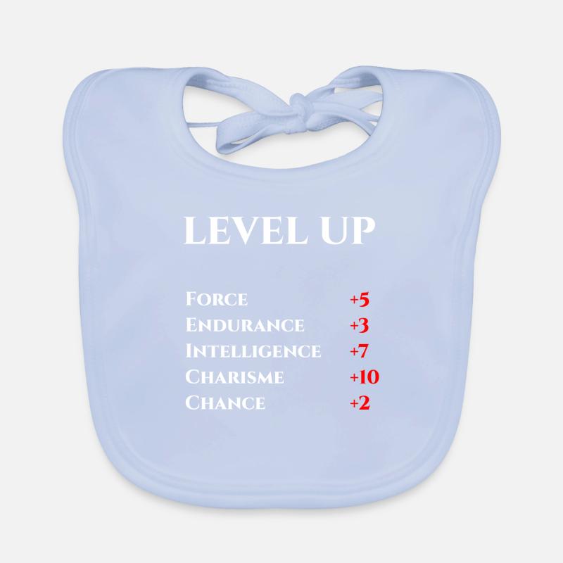 Level Up Bavoir bio Bébé