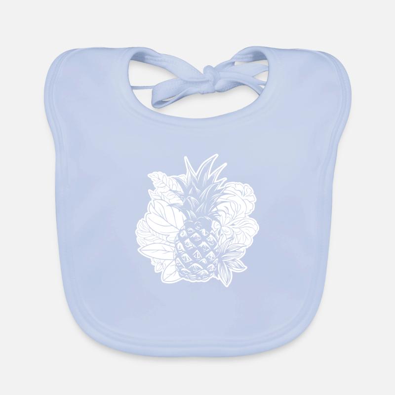 Pineapple Organic Baby Bibs