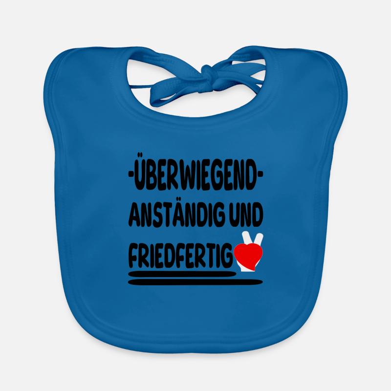 anständig friedfertig Baby Bio-Lätzchen