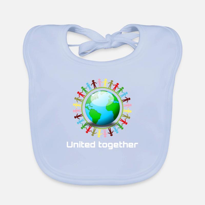 Unis ensemble Bavoir bio Bébé