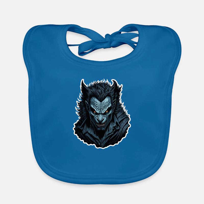 Werwolf Baby Bio-Lätzchen