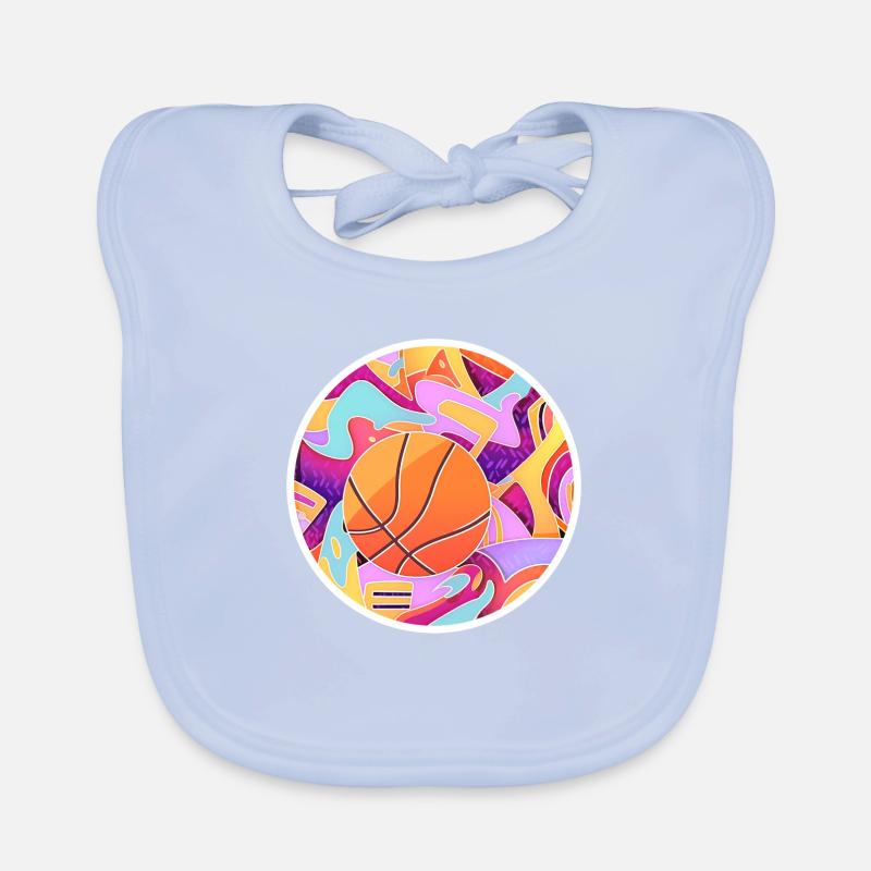 Basketball Baby Bio-Lätzchen