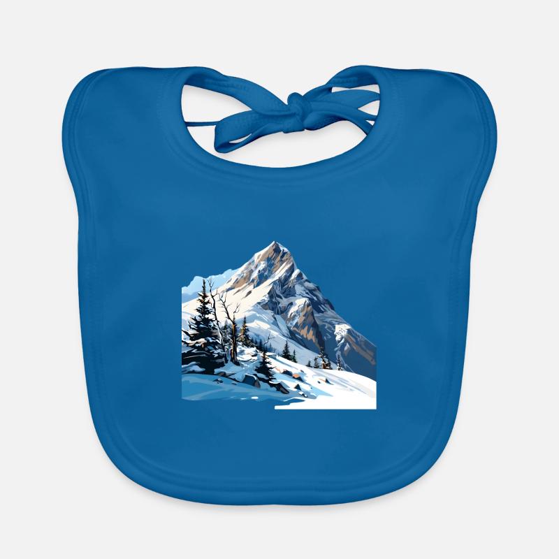 C’est enfin l’hiver Bavoir bio Bébé