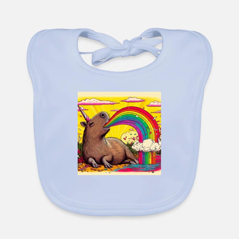 Capybara Bavoir bio Bébé