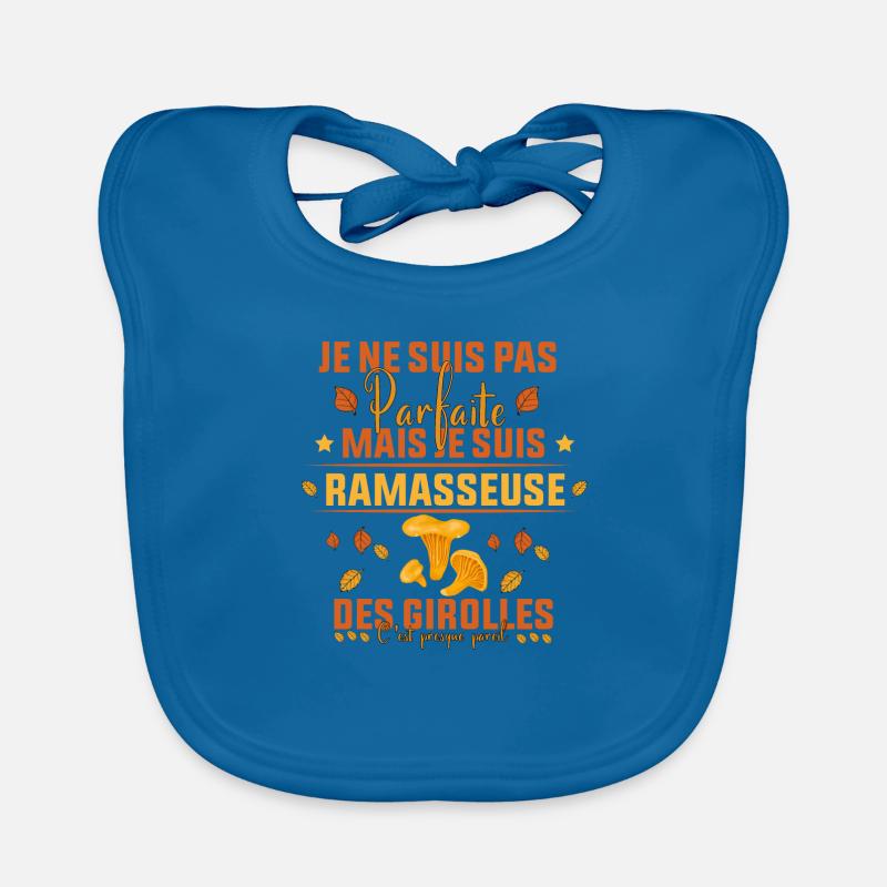pas parfaite mais je suis ramasseuse des Girolles Bavoir bio Bébé