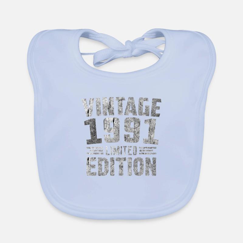 Millésime 1991 Édition Limitée Bavoir bio Bébé