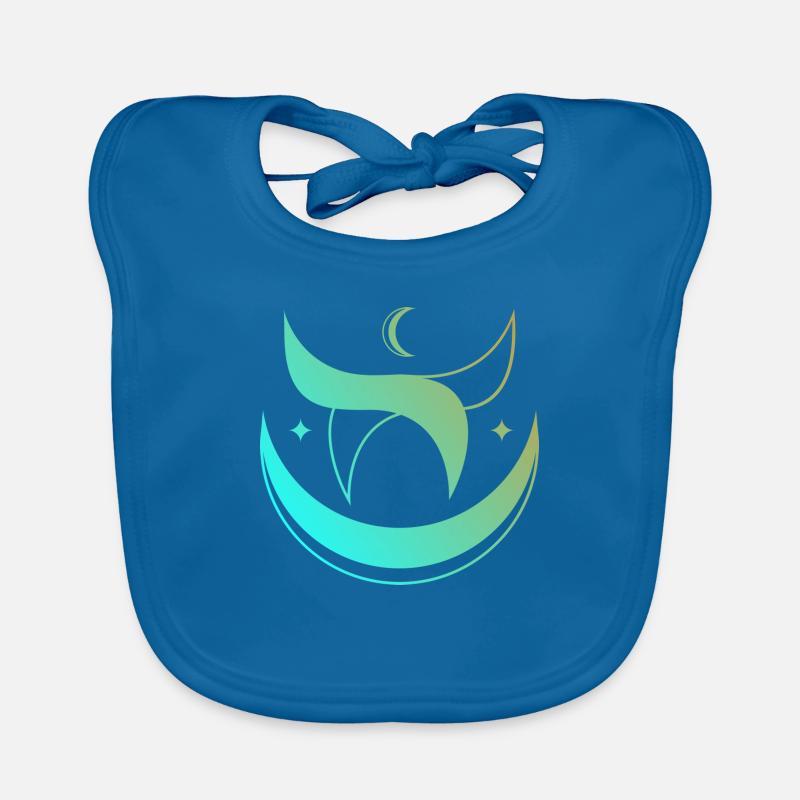 Mond Logo Baby Bio-Lätzchen