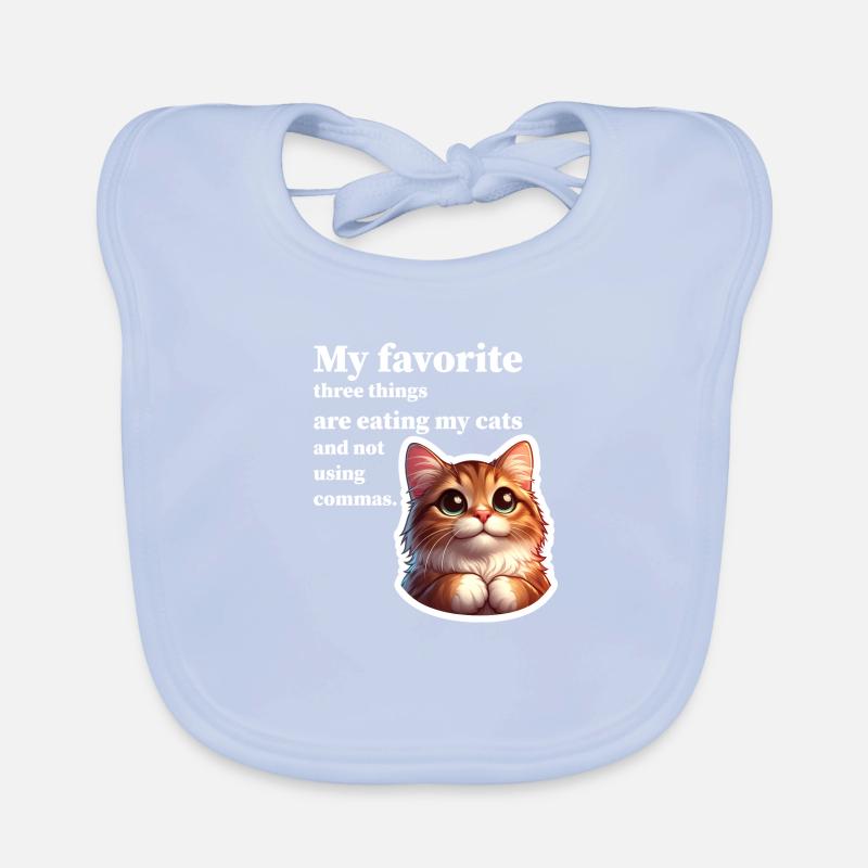 Ne pas utiliser de virgules Bavoir bio Bébé