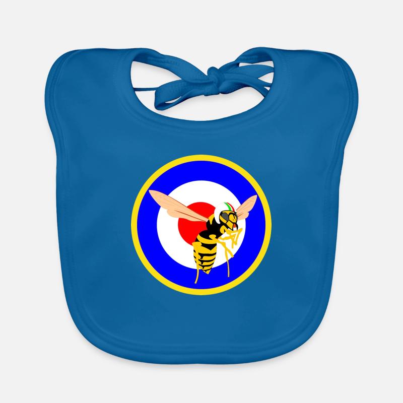 Wasp Mod Target Scooter Organic Baby Bibs