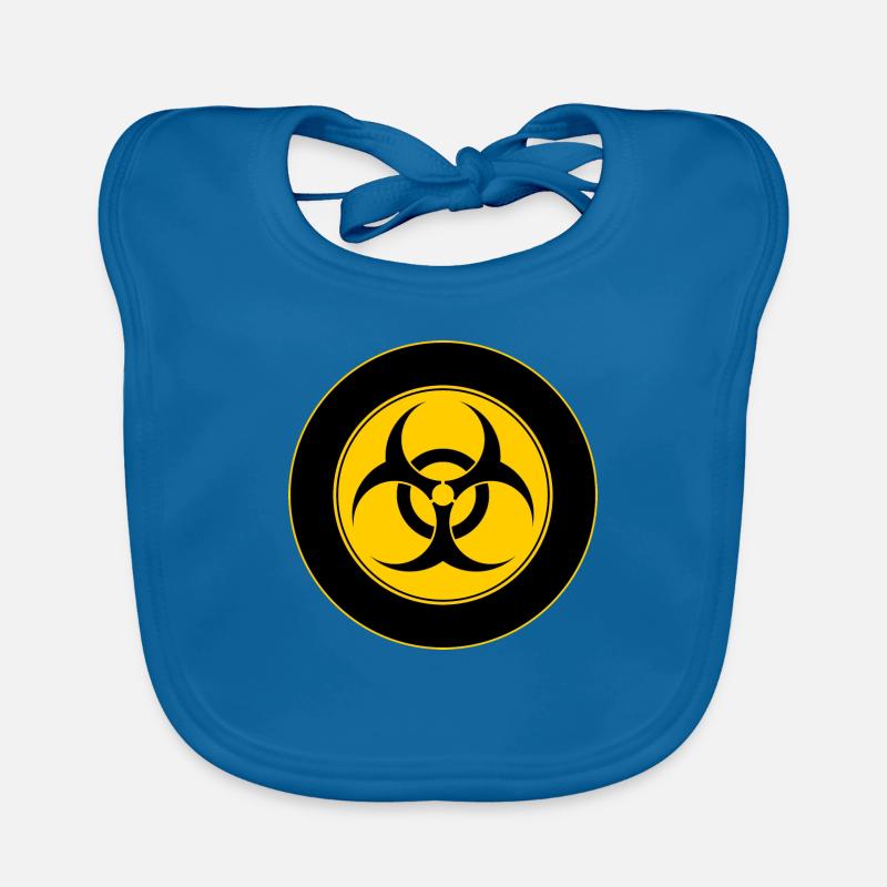 Mod Biohazard Schild Baby Bio-Lätzchen