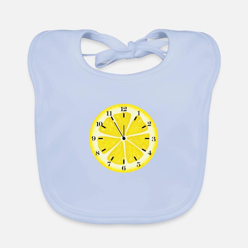 C’est l’heure du citron Bavoir bio Bébé