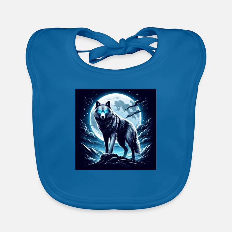 Lone Wolf Organic Baby Bibs