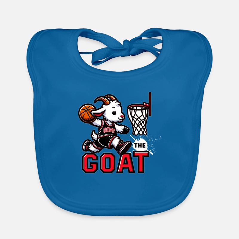 Slam Dunk Chèvre Bavoir bio Bébé