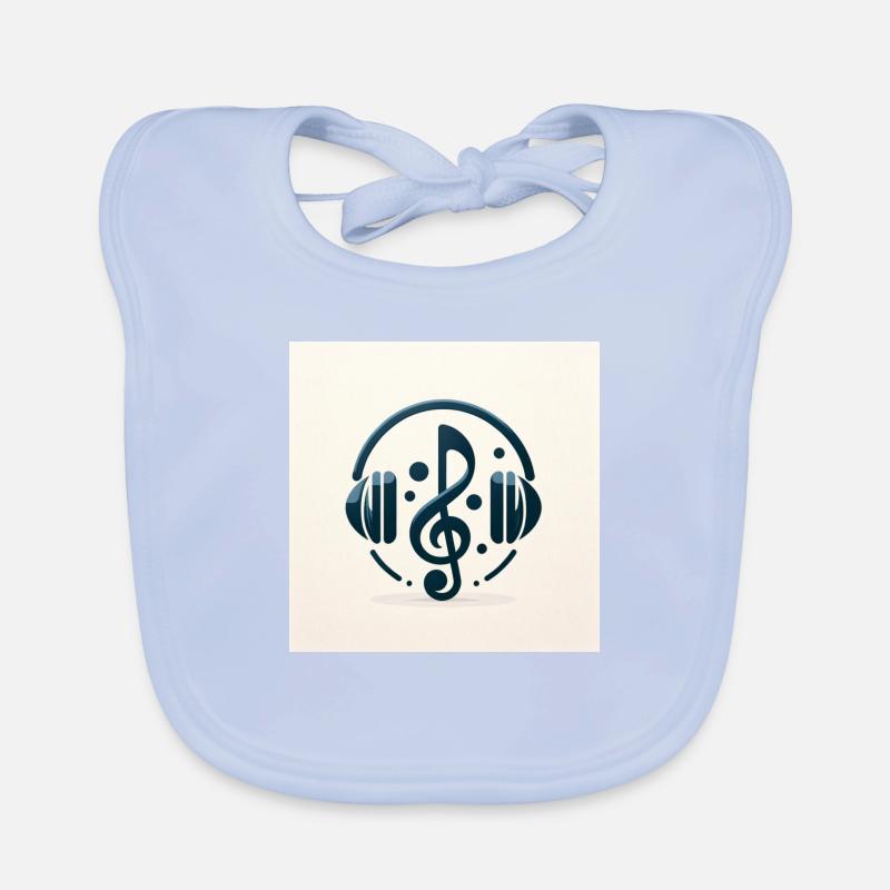 Melodic elegance Organic Baby Bibs