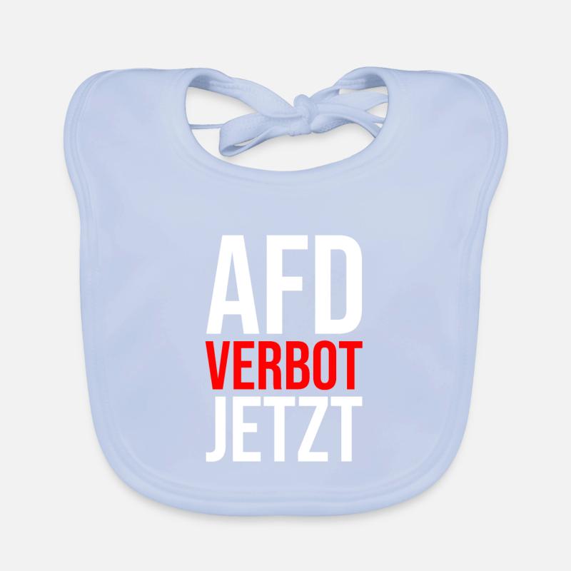 AFD VERBOT JETZT Baby Bio-Lätzchen