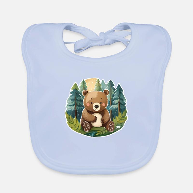 ours mignon Bavoir bio Bébé