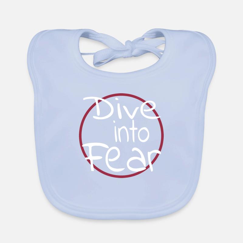 happy resilient courage present courage mindset Baby Bio-Lätzchen